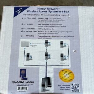 TRILOGY NETWORX WIRELESS ACCESS SYSTEM-IN-A-BOX WITH WIFI GATEWAY by AlarmLock